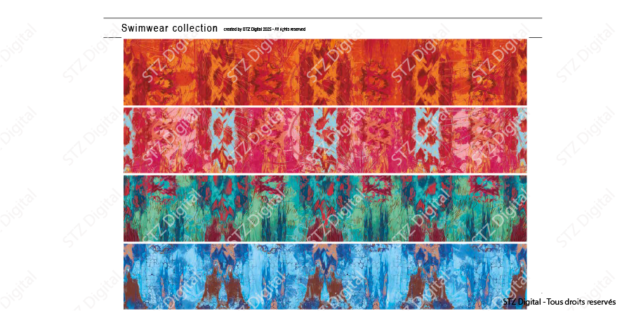 Motifs colorés et complexes Motifs colorés et complexes